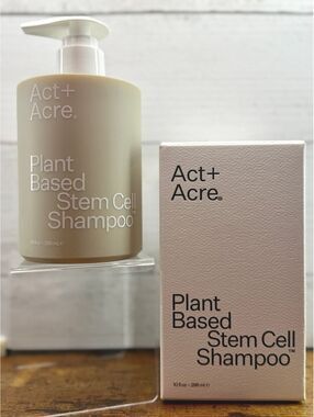 Act+Acre Plant Based Stem Cell Shampoo (296 mL) MSRP: 💰 $42.00